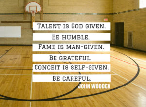 John Wooden motivational quotes